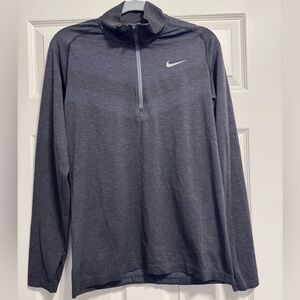 Nike Dri-FIT Charcoal Quarter Zip Pullover